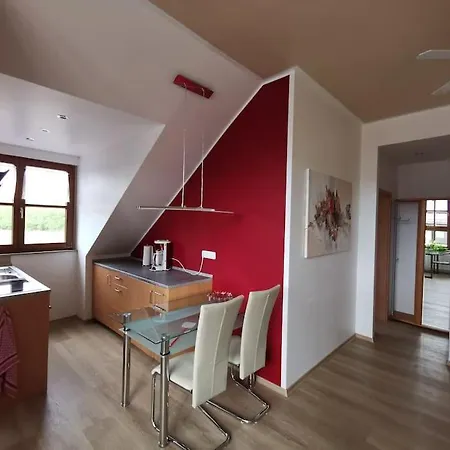 Studio Und Apartment Auf Dem Pferdehof Burgpreppach Exterior foto